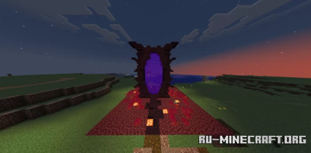  Angular nether portal  Minecraft