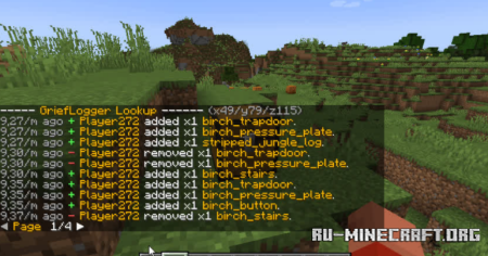  GriefLogger  Minecraft 1.21.8