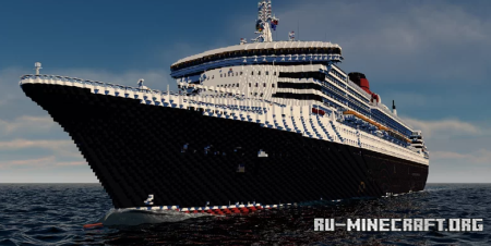  RMS Queen Mary 2  Minecraft