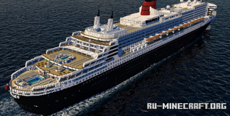  RMS Queen Mary 2  Minecraft