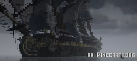  HMS Mars, ship of the line  Minecraft