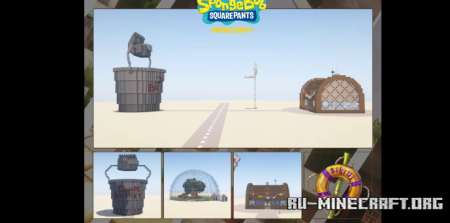  Bikini Bottom of Spongebob Squarepants by JSTCreations  Minecraft