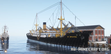  1940s Merchant Ship  Minecraft