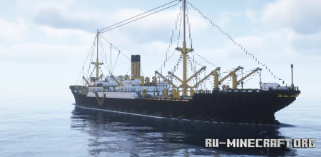  1940s Merchant Ship  Minecraft