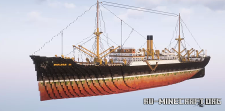  1940s Merchant Ship  Minecraft