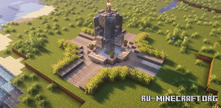  City Fountain by JamesBuildsMC  Minecraft