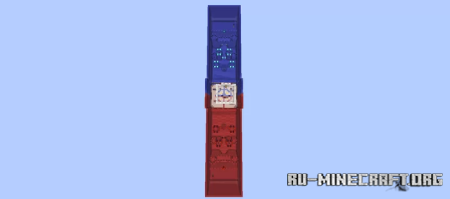 Vermelho VS Azul  Minecraft