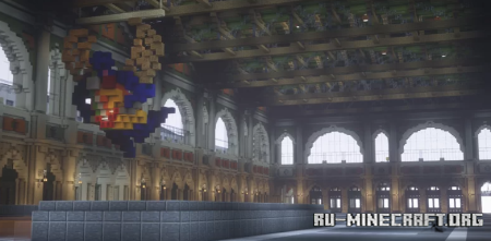  Zurich Hauptbahnhof  Zurich Main Station  Minecraft
