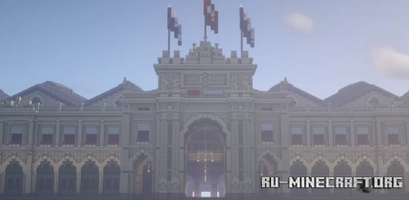  Zurich Hauptbahnhof  Zurich Main Station  Minecraft