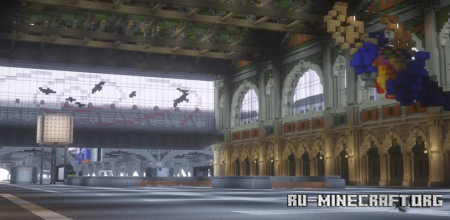 Zurich Hauptbahnhof  Zurich Main Station  Minecraft