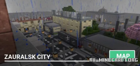  Zauralsk City  Minecraft PE