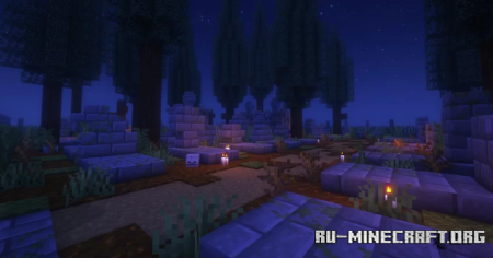 Haunted Graveyard  Minecraft