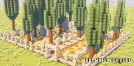  Haunted Graveyard  Minecraft