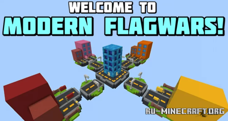  Modern Flagwars  Minecraft