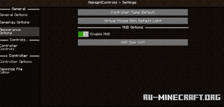  Midnight Controls  Minecraft 1.21.9