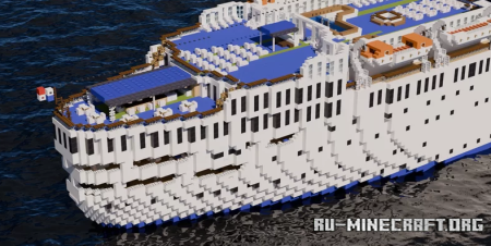  TSS The TOPAZ - Peace Boat  Minecraft