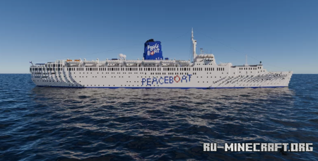 TSS The TOPAZ - Peace Boat  Minecraft