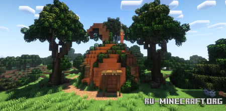 Pumpkin-House Survival-Friendly  Minecraft