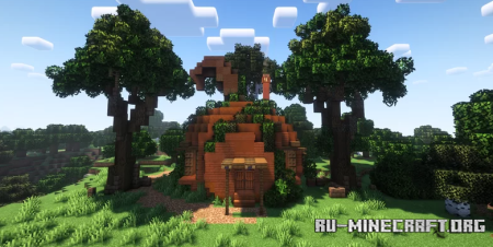  Pumpkin-House Survival-Friendly  Minecraft