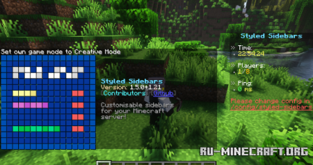  Styled Sidebars  Minecraft 1.21.10