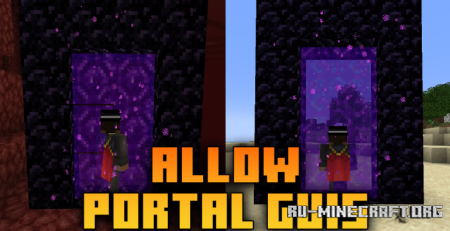  Allow Portal GUIs  Minecraft 1.21.10