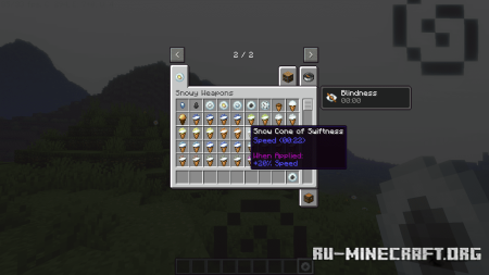  Snowy Weaponry  Minecraft 1.21.8