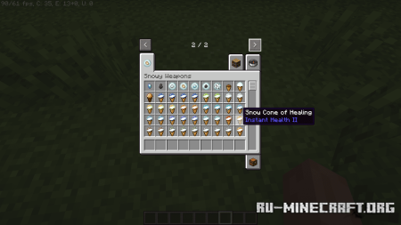  Snowy Weaponry  Minecraft 1.21.8