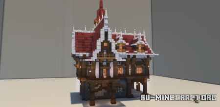 ������� Red Roof House ��� Minecraft