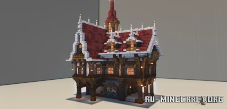 ������� Red Roof House ��� Minecraft