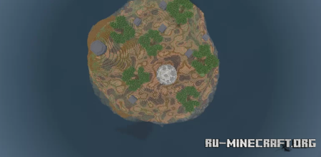 ������� island on planet felucia ��� Minecraft