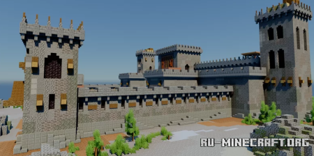 ������� Medieval Fortress 2 by RedixBuilds ��� Minecraft