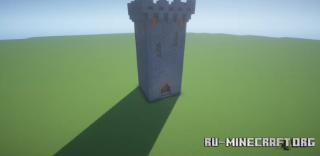 ������� Medieval: Tower, gate and walls ��� Minecraft