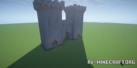 ������� Medieval: Tower, gate and walls ��� Minecraft