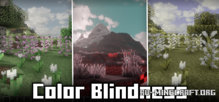 ������� Color Blindness ��� Minecraft 1.21.10