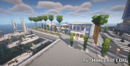 ������� Modern Marina Building Realistic Design by MrLion ��� Minecraft