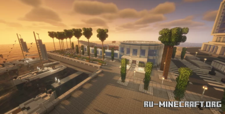 ������� Modern Marina Building Realistic Design by MrLion ��� Minecraft