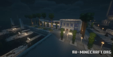 ������� Modern Marina Building Realistic Design by MrLion ��� Minecraft