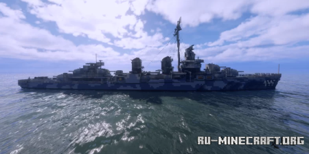 ������� USS Fletcher (DD-445) ��� Minecraft