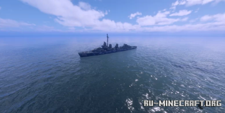 ������� USS Fletcher (DD-445) ��� Minecraft