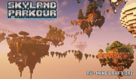 ������� Skyland Parkour by PulseBlockGamer ��� Minecraft