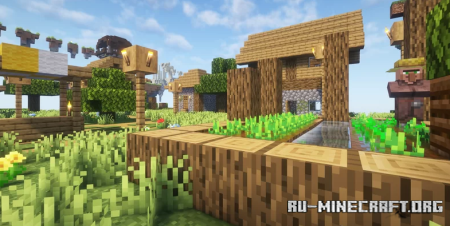 ������� Skyland Parkour by PulseBlockGamer ��� Minecraft