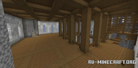 ������� Medieval Mansion on a Tall Foundation for Survival ��� Minecraft