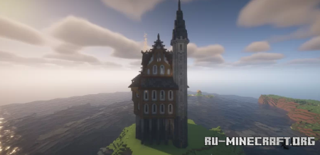 ������� Medieval Mansion on a Tall Foundation for Survival ��� Minecraft