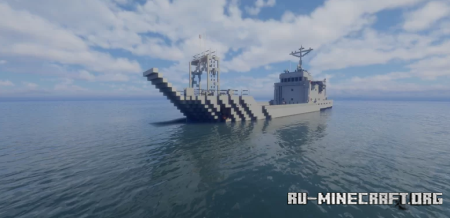 ������� scale runnymede class landing ship ��� Minecraft
