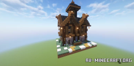  Snow Mountain House of Cartography  Minecraft