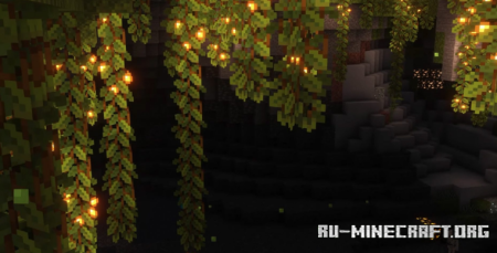Скачать Cave Dust для Minecraft 1.21.8 Скачать Cave Dust для Minecraft 1.21.8