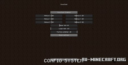 Скачать Cave Dust для Minecraft 1.21.8 Скачать Cave Dust для Minecraft 1.21.8