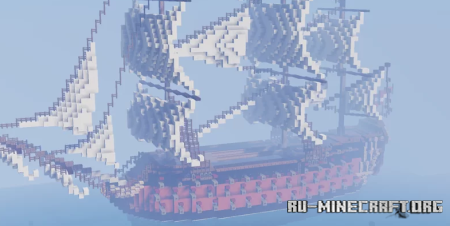 ������� 2nd Rate Ship Of The Line Christian den Syvende ��� Minecraft