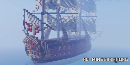 ������� 2nd Rate Ship Of The Line Christian den Syvende ��� Minecraft