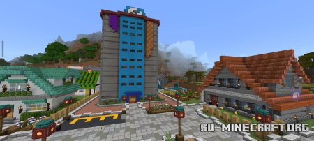 ������� Pokemon Style Town ��� Minecraft PE